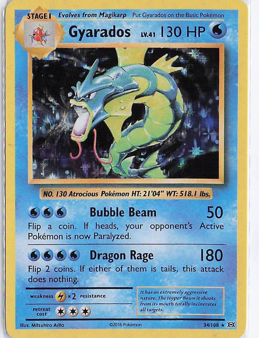 Gyarados LV.41 34/108 (H)