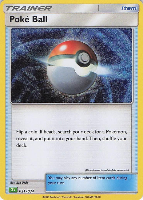 Poke Ball CLV 021/034