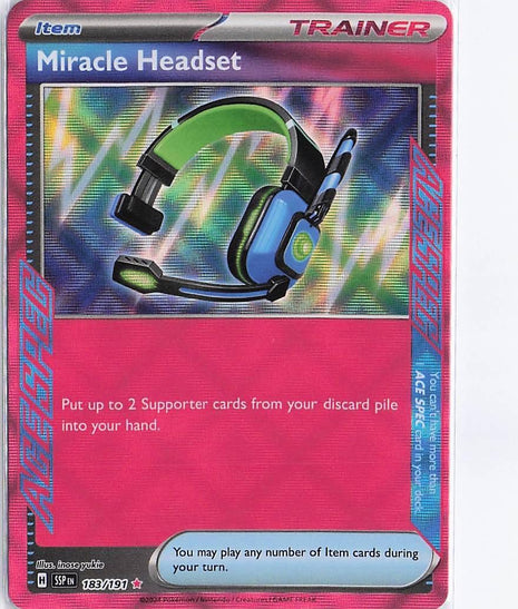 Miracle Headset 183/191