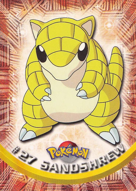 Sandshrew #27 - Topps