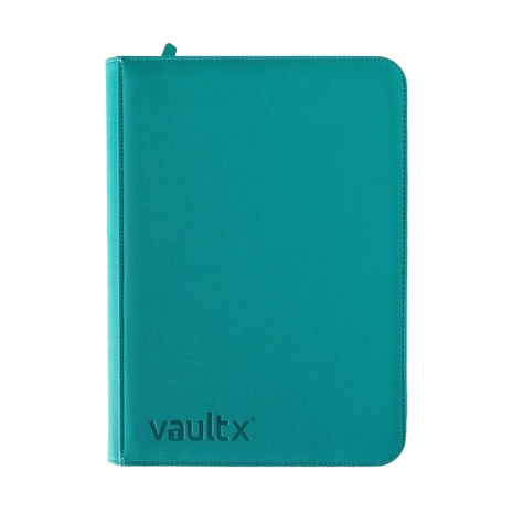 Vault X - Ocean Blue 9 Pocket Zip Binder