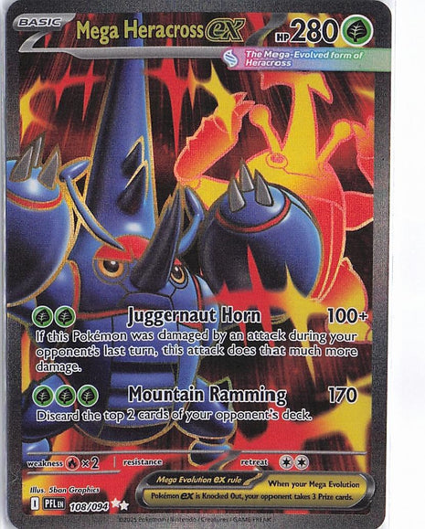 Mega Heracross ex 108/094