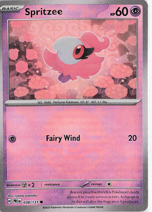 Spritzee 038/131 (Pokeball)
