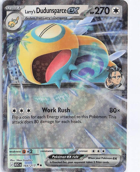 Larry’s Dudunsparce ex 164/217