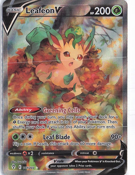 Leafeon V 167/203