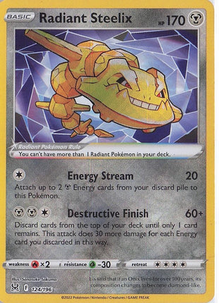 Radiant Steelix 124/196
