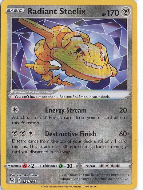 Radiant Steelix 124/196