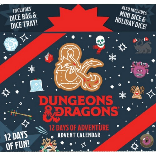 FanRoll - Dungeons & Dragons 12 Dice Of Adventure Advent Calendar