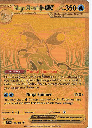Mega Greninja ex 122/086