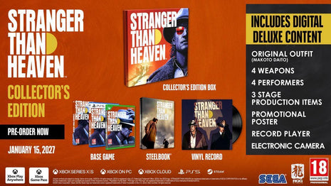 Stranger Than Heaven - Collector's Edition (PS5)
