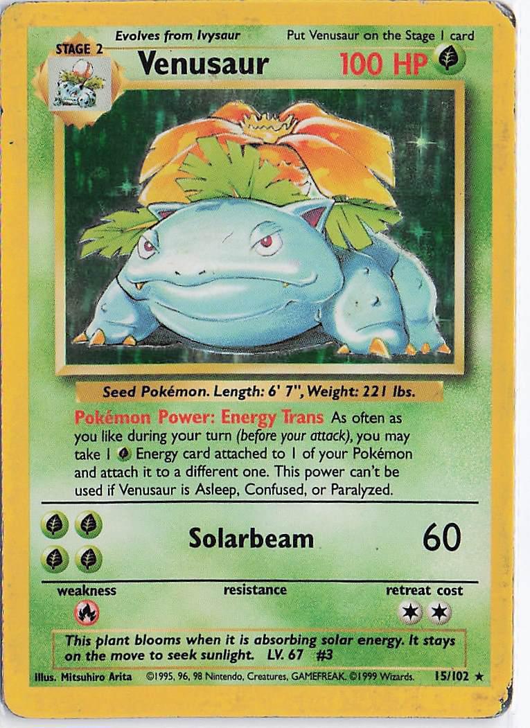 Venasaur 15/102 (H)(D)