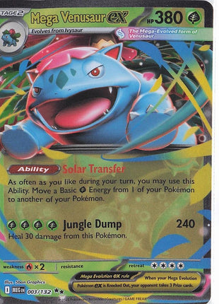 Mega Venusaur ex 003/132