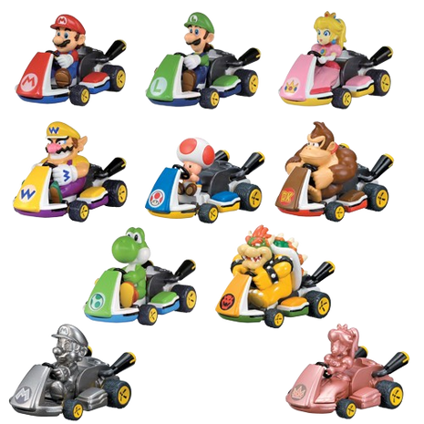 Mario Kart - Pull Back Racers Blind Capsule