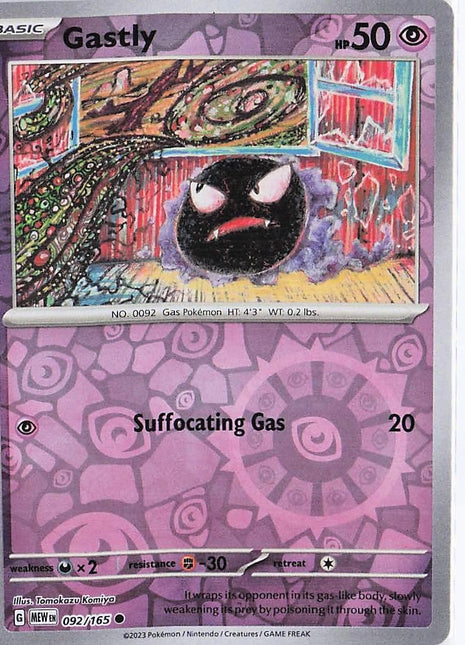 Gastly 092/165 (RH)