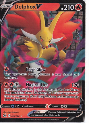 Delphox V 027/196