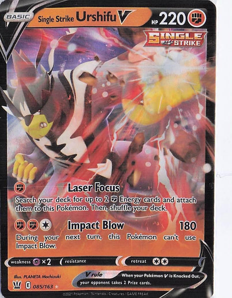 Single Strike Urshifu V 085/163