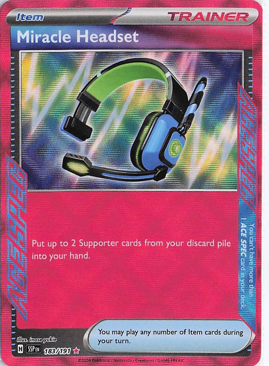 Miracle Headset 183/191