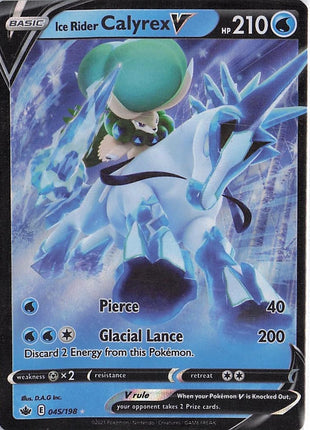 Ice Rider Calyrex V 045/198