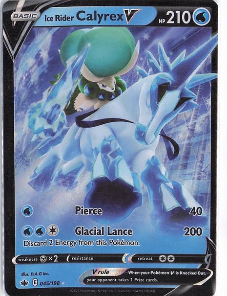 Ice Rider Calyrex V 045/198