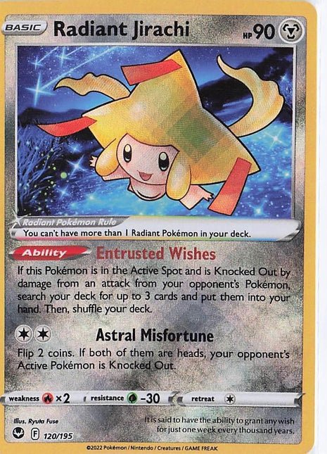 Radiant Jirachi 120/195