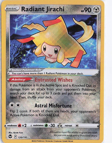 Radiant Jirachi 120/195