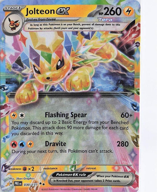Jolteon ex 030/131