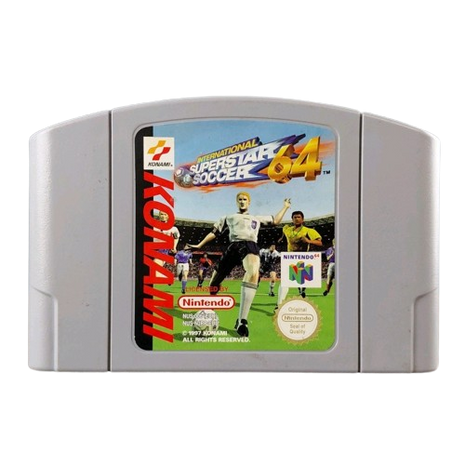 International Superstar Soccer 64 (N64) (Unboxed) - Preowned