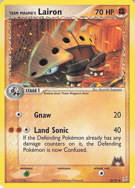 Team Magma's Lairon 36/95