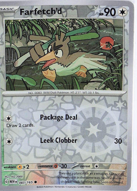 Farfetch’d 083/165 (RH)