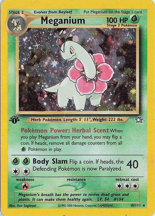 Meganium 10/111 (H) (1st) (D)