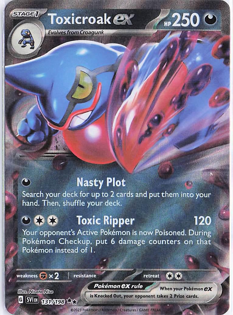 Toxicroak ex 131/198