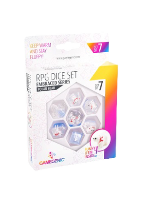 Gamegenic - Embraced Series: Polar Bear RPG Dice Set
