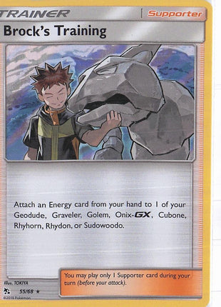 Brock’s Training 55/68