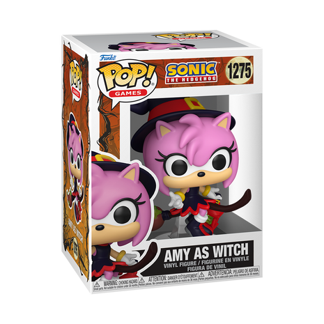 Sonic The Hedgehog - Amy as Witch #1275 Funko Pop!