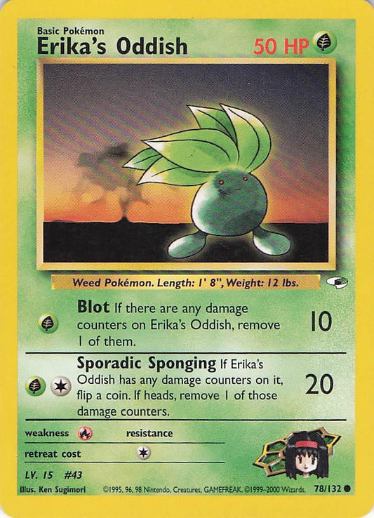 Erika’s Oddish 78/132