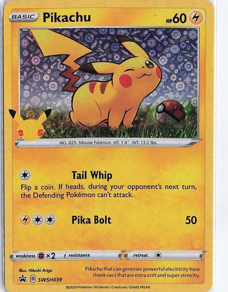 Pikachu SWSH039 (S)