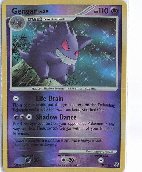 Gengar LV.39 27/130 (RH)