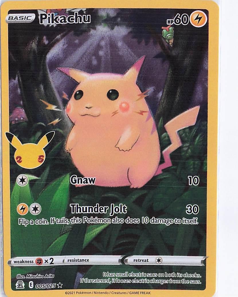 Pikachu 005/025