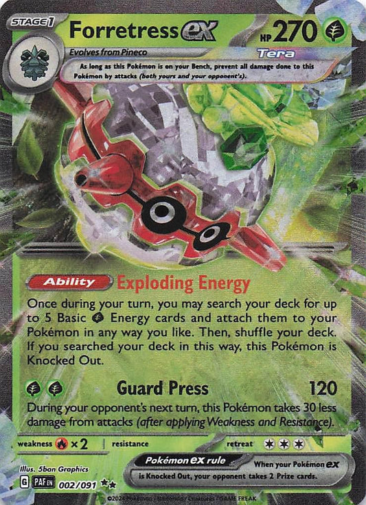 Forretress ex 002/091