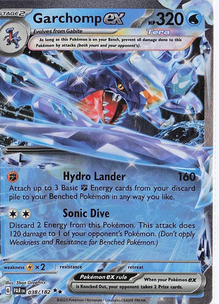 Garchomp ex 038/182