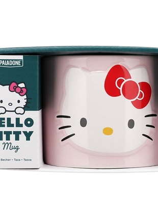 Hello Kitty - Hello Kitty Pink Embossed Mug