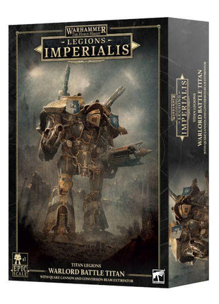 Warhammer: The Horus Heresy - Titan Legions Warlord Battle Titan with Quake Cannon and Conversion Beam Extirpator