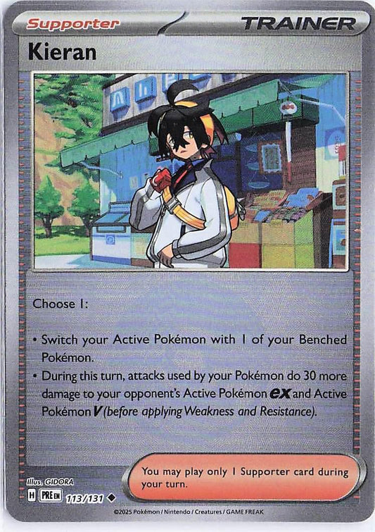Kieran 113/131 (Pokeball Holo)