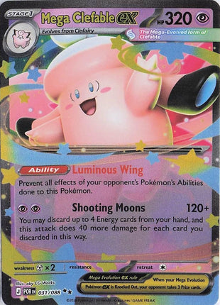 Mega Clefable ex 031/088