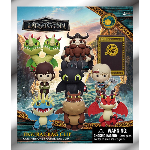 How To Train Your Dragon - 3D PVC Mystery Bag Clip