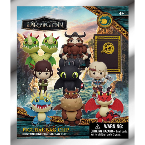 How To Train Your Dragon - 3D PVC Mystery Bag Clip