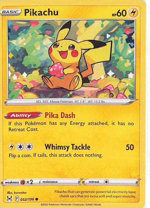 Pikachu 052/196