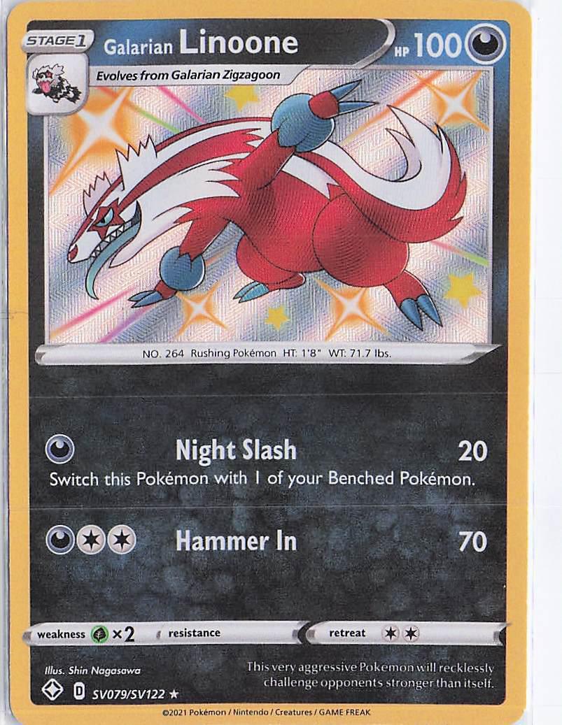 Galarian Linoone SV079/SV122