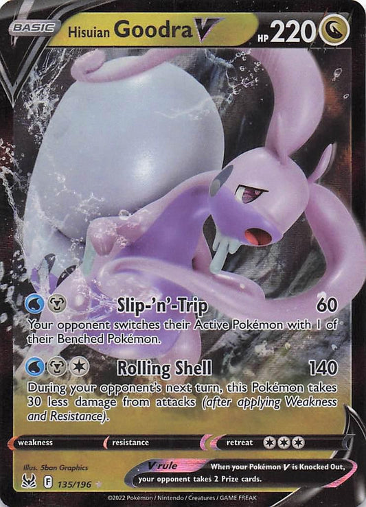 Hisuian Goodra V 135/196