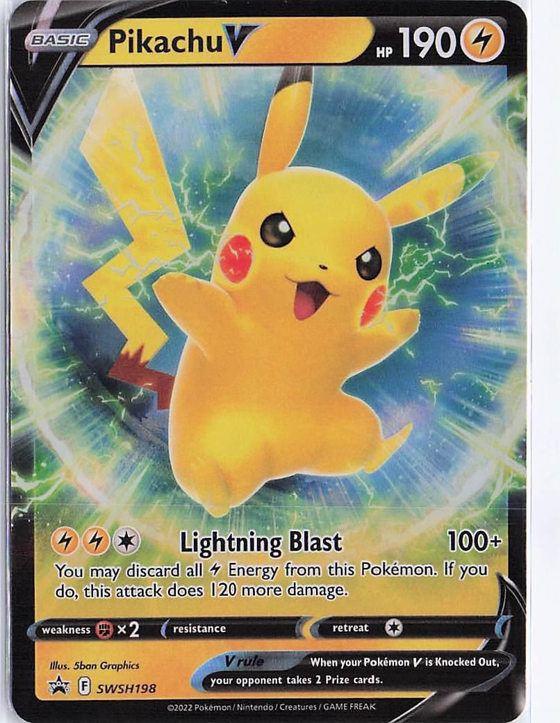 Pikachu V SWSH198
